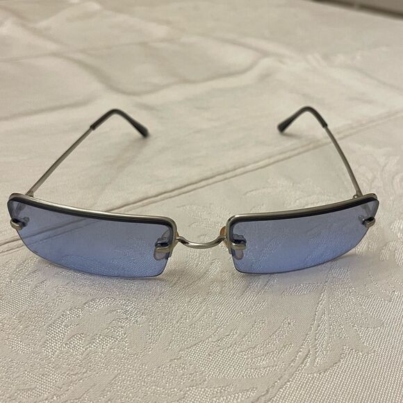 Unisex Roberto Cavalli blue lens sunglasses - Picture 3 of 7